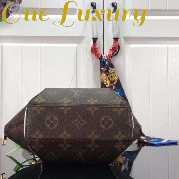 Replica Louis Vuitton Women Ellipse BB Handbag Brown Monogram Coated Canvas Cowhide Leather 6