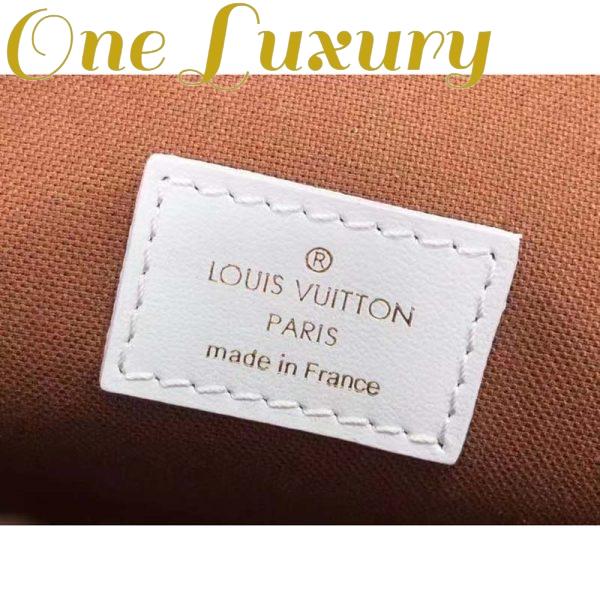 Replica Louis Vuitton Women Ellipse BB Handbag Brown Monogram Coated Canvas Cowhide Leather 11