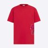 Replica Dior Men Christian Dior Atelier T-shirt Relaxed Fit Ecru Wool and Cotton Jersey 8