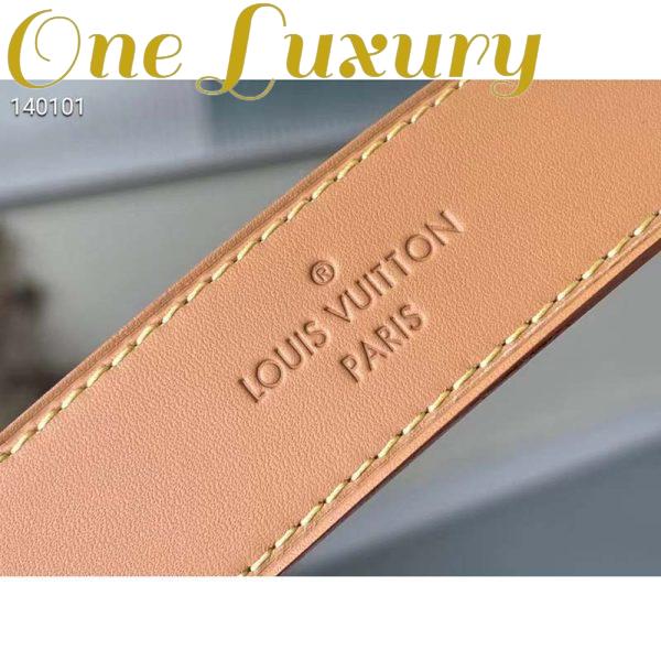 Replica Louis Vuitton Women LV CarryAll PM Handbag Brown Monogram Coated Canvas 11