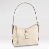Replica Louis Vuitton Women LV CarryAll PM Handbag Pink Embossed Supple Grained Cowhide 14