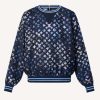 Replica Louis Vuitton Women Staples Edition DNA Denim Jacket Cotton Indigo Regular Fit-Blue 15