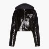 Replica Prada Women Re-Nylon Embroidered Jacket-Black 11