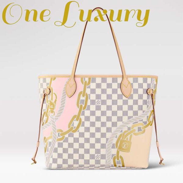 Replica Louis Vuitton Women LV Neverfull MM Tote New Spring Collection Nautical