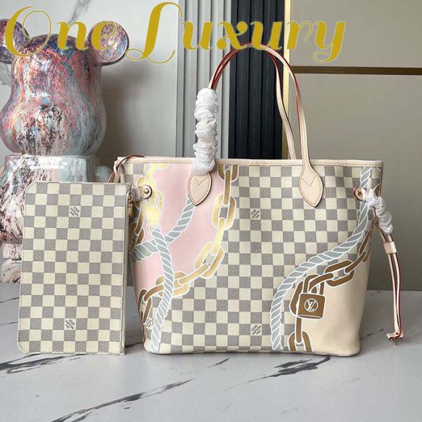 Replica Louis Vuitton Women LV Neverfull MM Tote New Spring Collection Nautical 3