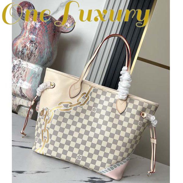 Replica Louis Vuitton Women LV Neverfull MM Tote New Spring Collection Nautical 5