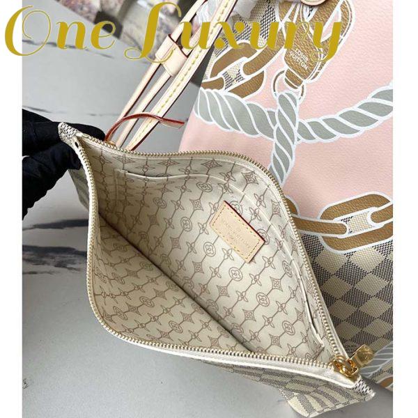 Replica Louis Vuitton Women LV Neverfull MM Tote New Spring Collection Nautical 9