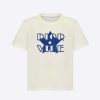 Replica Dior Women T-shirt White Cotton Jersey with Fluorescent Yellow D-Jungle Pop Motif 12