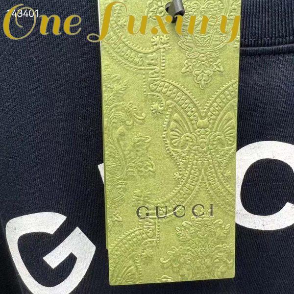 Replica Gucci GG Men Cotton Jersey ‘Gucci Firenze 1921’ T-Shirt Crewneck Oversize Fit 11