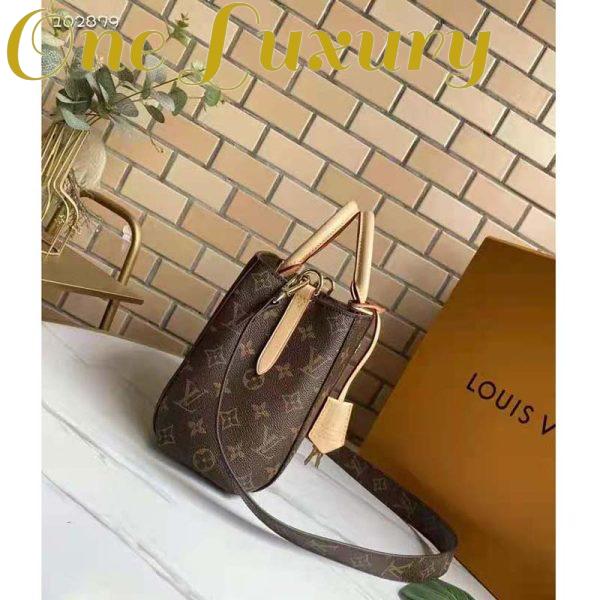 Replica Louis Vuitton Women Montaigne BB Handbag Monogram Canvas Natural Cowhide Leather 5