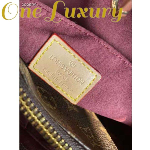 Replica Louis Vuitton Women Montaigne BB Handbag Monogram Canvas Natural Cowhide Leather 10