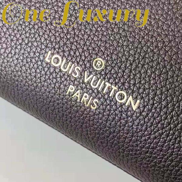 Replica Louis Vuitton LV Women On My Side MM Tote Black Twist Calfskin Monogram Nappa Softy Leather 13