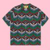 Replica Gucci GG Women Adidas x Gucci Cotton Jersey T-Shirt Green Jersey Crewneck Oversize Fit 11