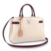 Replica Louis Vuitton LV Women Lockme Day Tote Bag in Grained Calf Leather