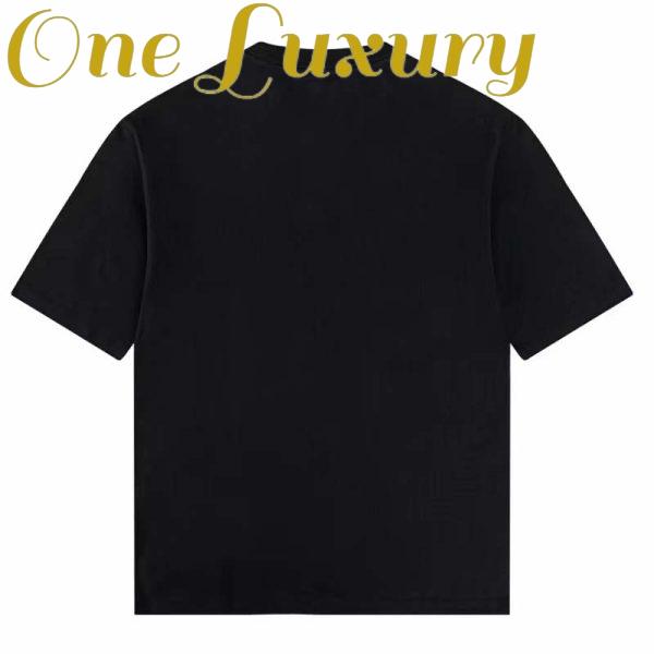 Replica Gucci GG Women Gucci Boutique Print Oversize T-Shirt Cotton Jersey Crewneck 3