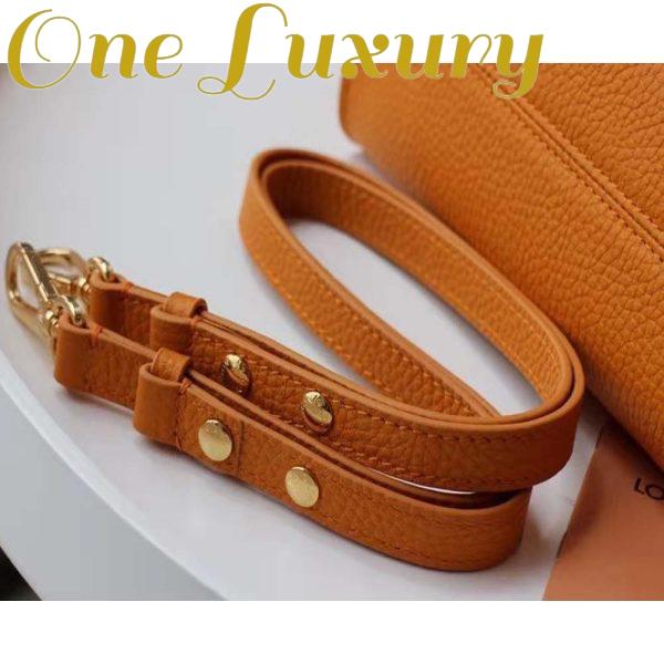 Replica Louis Vuitton Women Twist One Handle PM Handbag in Taurillon Leather-Brown 6