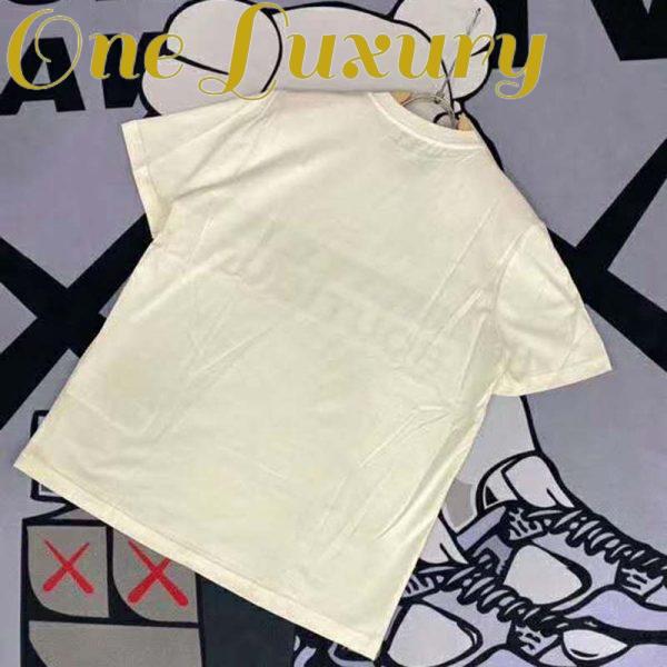 Replica Gucci GG Women’s Gucci Boutique Print T-Shirt-White 4