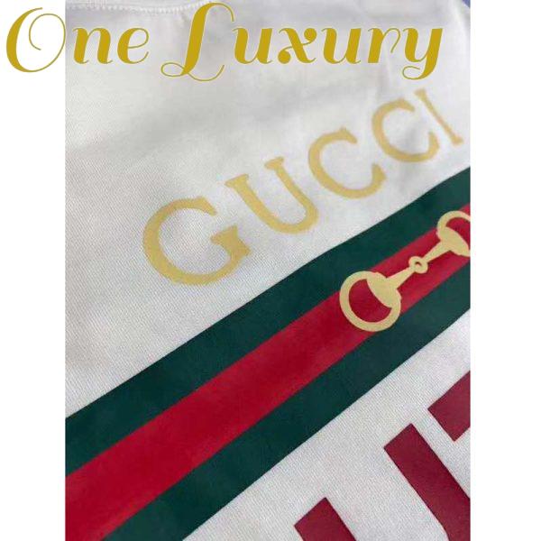 Replica Gucci GG Women’s Gucci Boutique Print T-Shirt-White 8