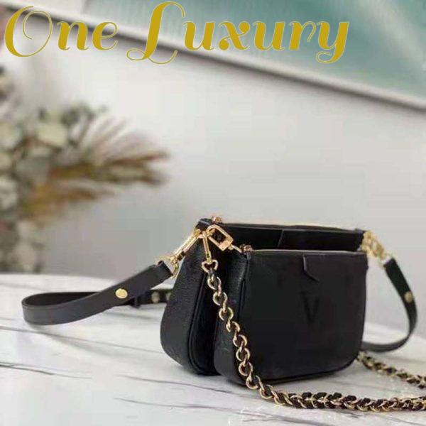 Replica Louis Vuitton Women Multi Pochette Accessoires Embossed Supple Grained Cowhide Leather 5