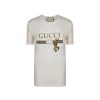 Replica Gucci Men Oversize T-Shirt with Interlocking G-Black 8