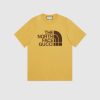 Replica Gucci Men The North Face x Gucci Cotton T-Shirt Crewneck Jersey Oversize Fit 13