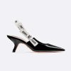Replica Dior Women J’adior Pump in Technical Canvas in 10cm Heel-Black 12