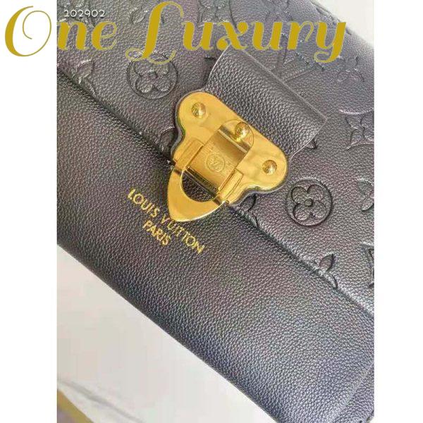 Replica Louis Vuitton Women Vavin BB Black Embossed Supple Grained Cowhide Leather 10