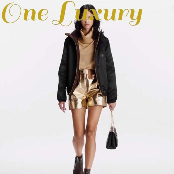 Replica Louis Vuitton Women Vavin PM Handbag Black Embossed Supple Grained Cowhide Leather 15