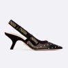 Replica Dior Women J’adior Slingback Pump 10 cm Heel-Sandy 9