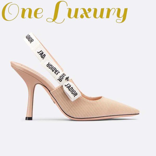 Replica Dior Women J’adior Slingback Pump 10 cm Heel-Sandy 2