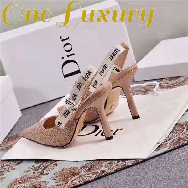 Replica Dior Women J’adior Slingback Pump 10 cm Heel-Sandy 6