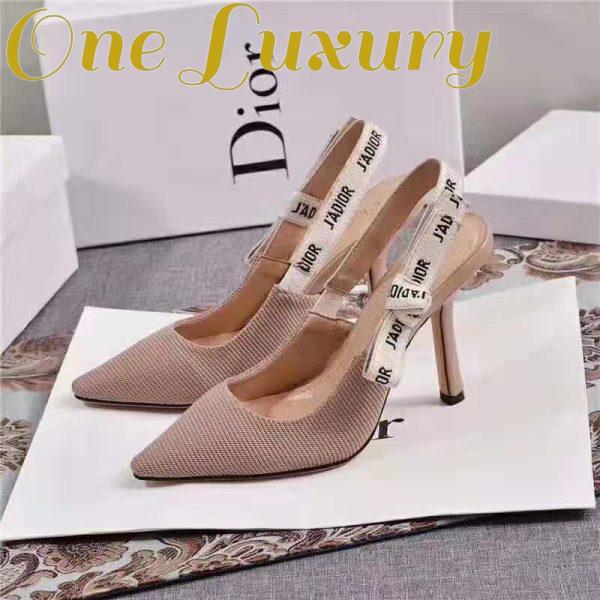 Replica Dior Women J’adior Slingback Pump 10 cm Heel-Sandy 7
