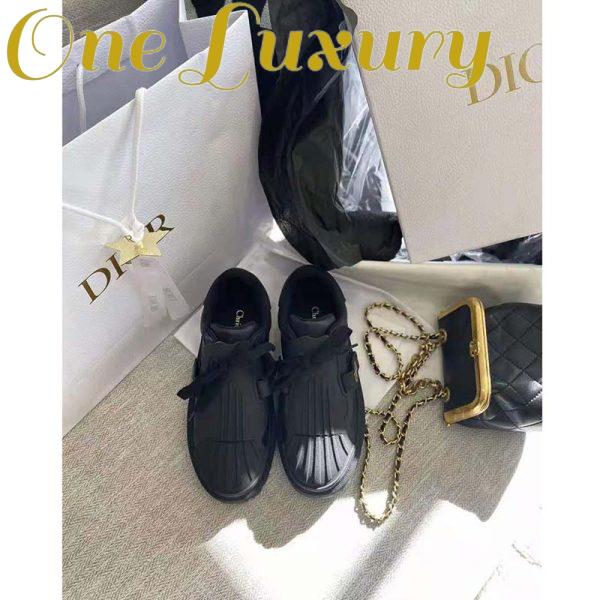 Replica Dior Women Dior-ID Sneaker Black Calfskin and Rubber 6