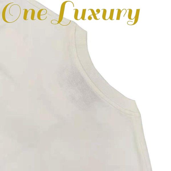 Replica Gucci Men Gucci Beverly Hills Cherry Print T-Shirt Cotton Jersey Crewneck Short Sleeves 12