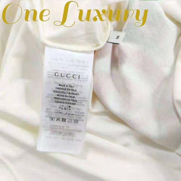 Replica Gucci Men Gucci Beverly Hills Cherry Print T-Shirt Cotton Jersey Crewneck Short Sleeves 14