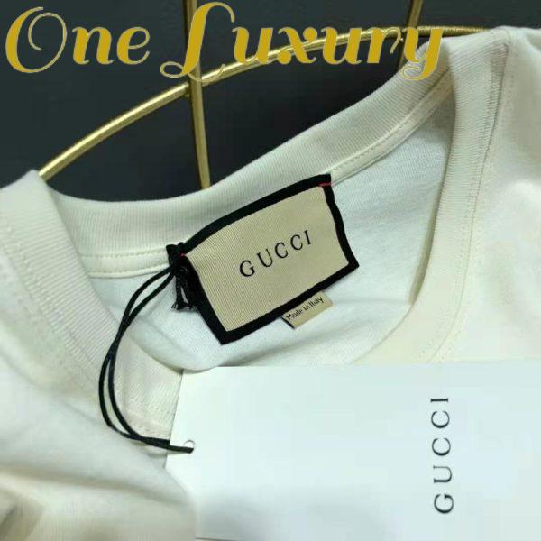 Replica Gucci Men Gucci Prodige D’Amour Print T-shirt Cotton Crewneck Oversize Fit 11