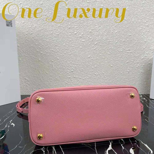 Replica Prada Women Medium Saffiano Leather Prada Matinee Bag-Pink 8