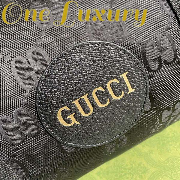 Replica Gucci Unisex GG Off The Grid Duffle Bag Black GG Nylon 8