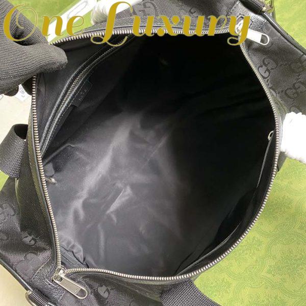 Replica Gucci Unisex GG Off The Grid Duffle Bag Black GG Nylon 10