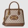 Replica Gucci Women GG Marmont Matelassé Super Mini Bag Brown Leather Double G 13