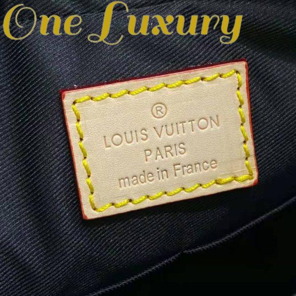 Replica Louis Vuitton LV Unisex Trio Messenger Stone Gray Damier Salt Canvas Cowhide Leather 17