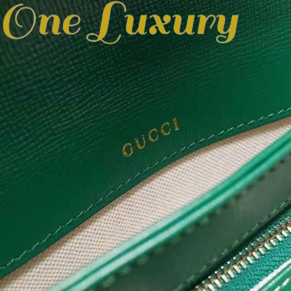 Replica Gucci Women Gucci Horsebit 1955 Small Shoulder Bag Bright Green Leather 11