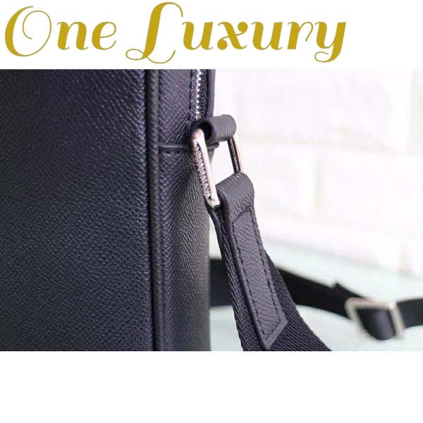 Replica Louis Vuitton LV Men Alex Messenger BB Taiga Cowhide Leather 11