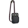 Replica Louis Vuitton LV Men Avenue Sling Bag Taiga Leather-Black 13
