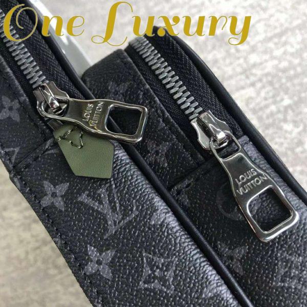 Replica Louis Vuitton LV Men Amazone Sling Bag Monogram Eclipse Canvas 14