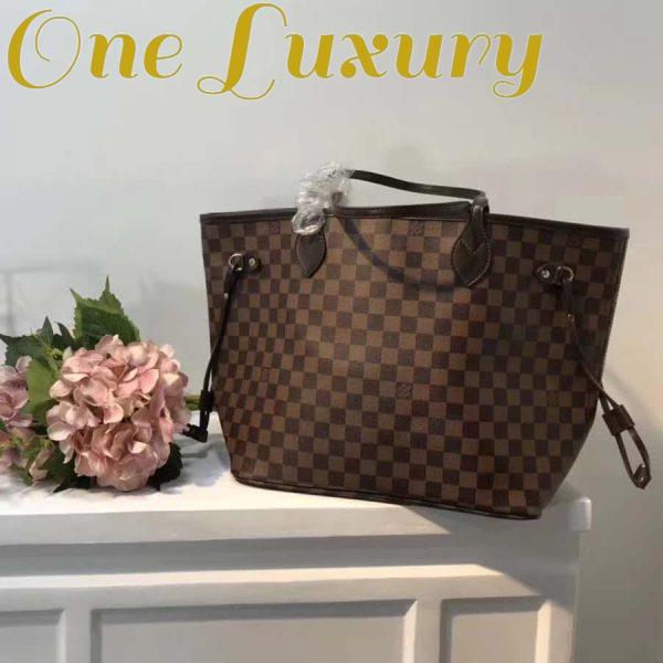 Replica Louis Vuitton LV NEVERFULL MM Monogram Tote Handbag 5