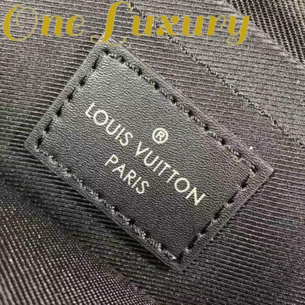 Replica Louis Vuitton LV Unisex Discovery Pochette Clutch Damier Infini Cowhide Leather 11