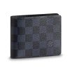 Replica Louis Vuitton LV Unisex Multiple Wallet Brown Coated Canvas Cowhide Leather 12