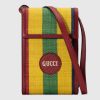 Replica Gucci GG Unisex Baiadera Stripe Canvas Mini Bag Stripe Print