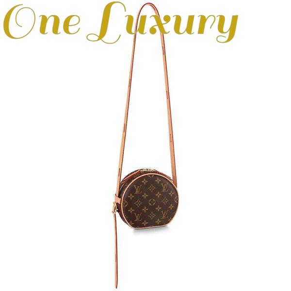 Replica Louis Vuitton LV Women Boite Chapeau Souple PM in Monogram Coated Canvas-Brown